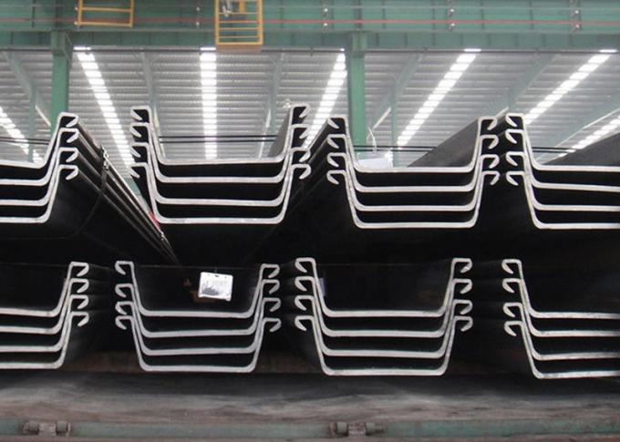 S275 S355 Q345 Z টাইপ শীট পিল 400X100X10.5mm 6-12m U/C/Z/T টাইপ 3