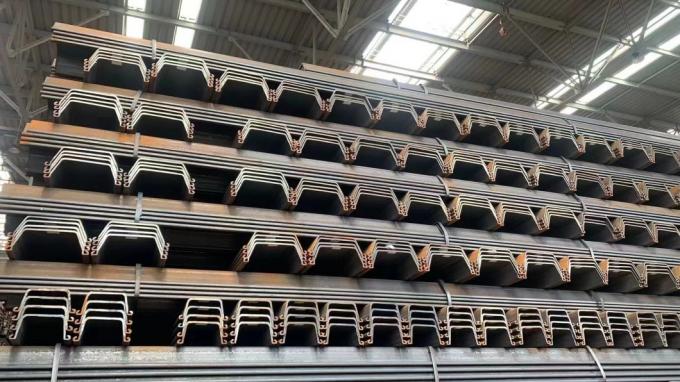 বিল্ডিং নির্মাণ ইস্পাত শীট পিল 400X100X10.5mmx12m 310mm DC01 SPCC 12m 2